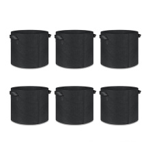 Factory price garden planting black 7 gallon grow bags felt grow bags plant grow bags with handles